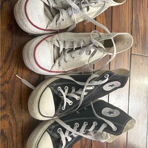 Converse Black and White Sneakers